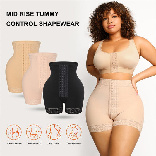Mid Rise Tummy Control Shapewear